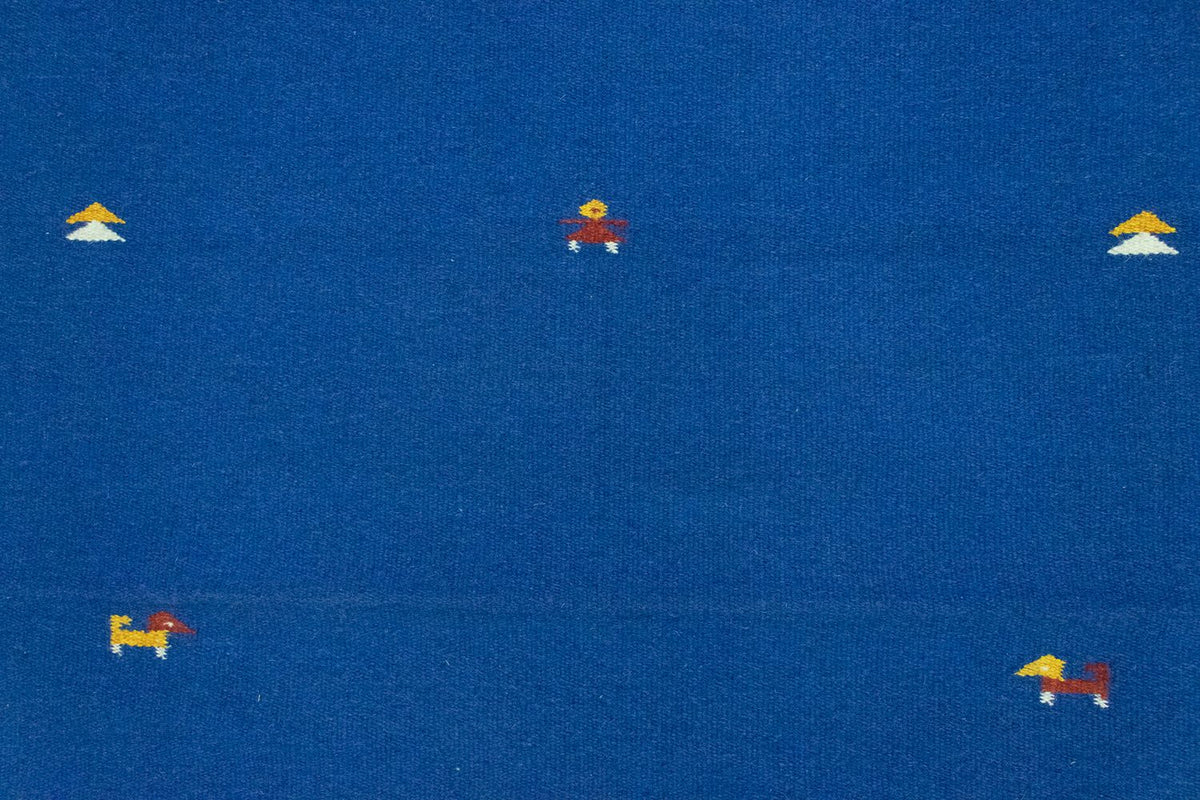 Tappeto Kelim - Tendenza - 180 x 120 cm - blu