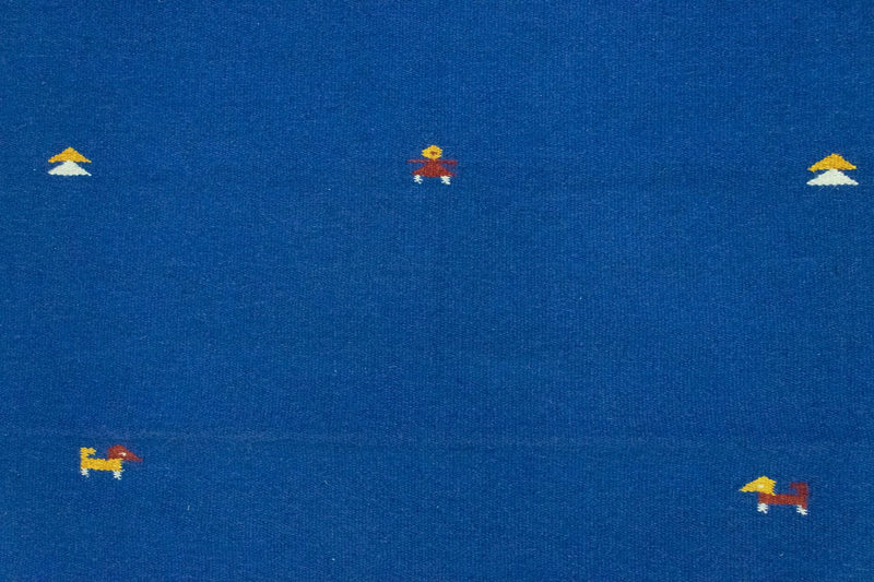 Tappeto Kelim - Tendenza - 180 x 120 cm - blu