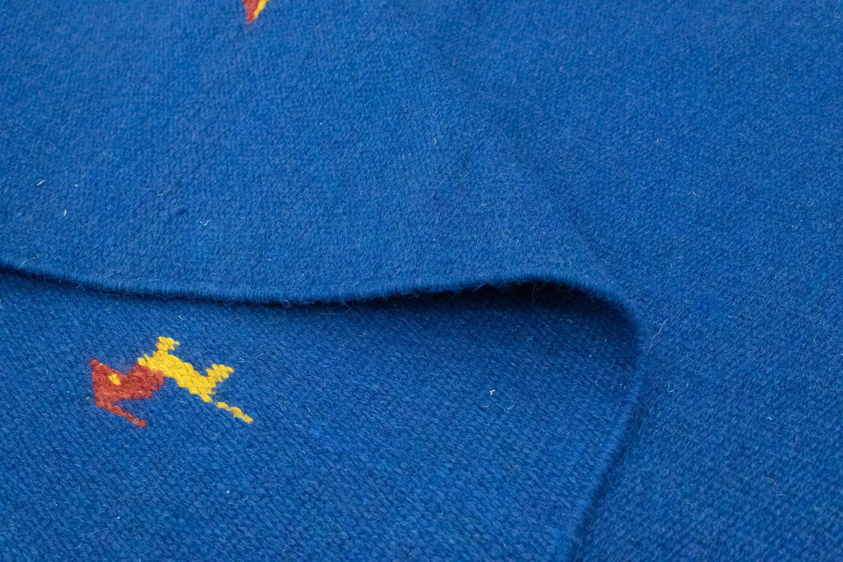 Tappeto Kelim - Tendenza - 180 x 120 cm - blu