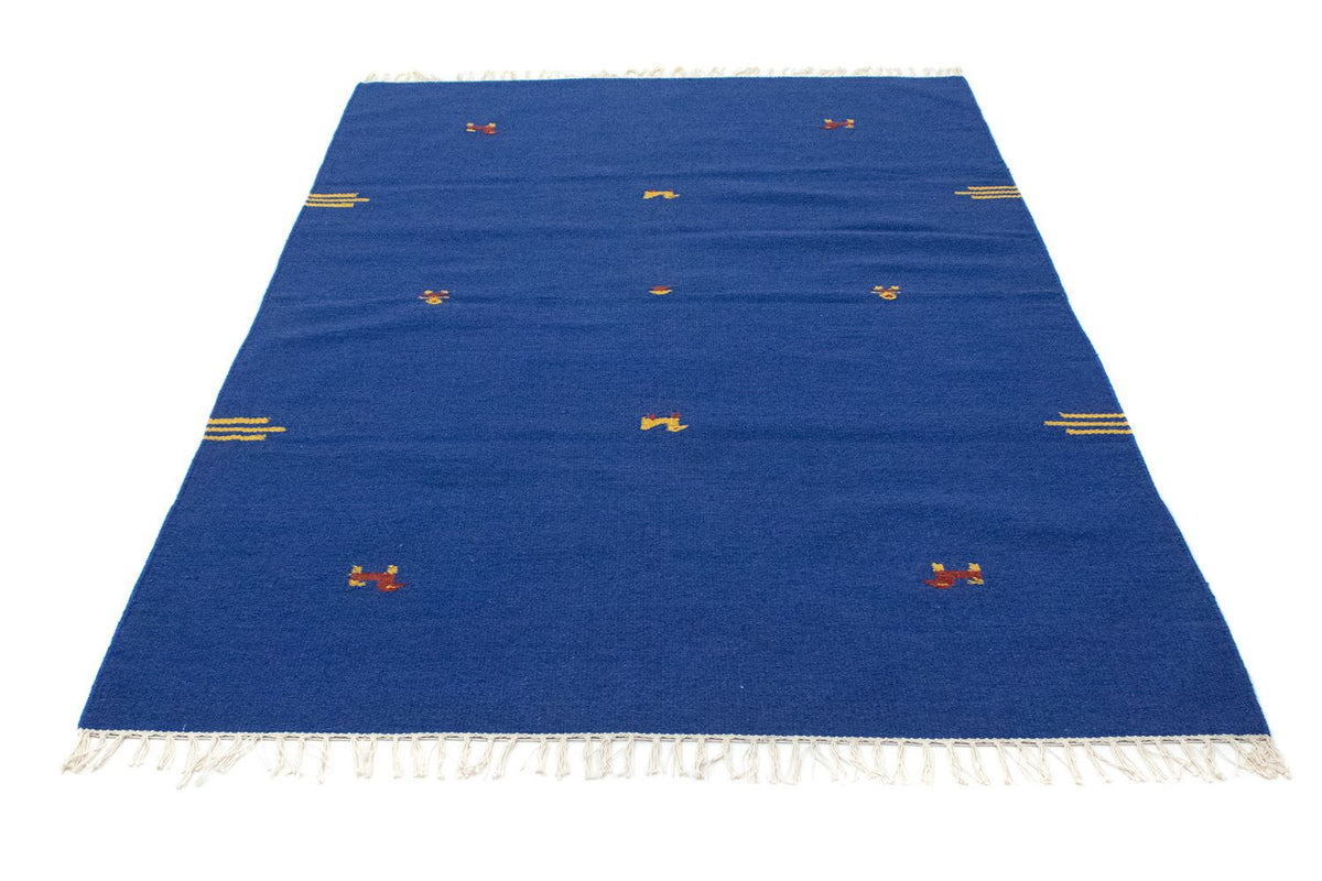 Tappeto Kelim - Tendenza - 180 x 120 cm - blu