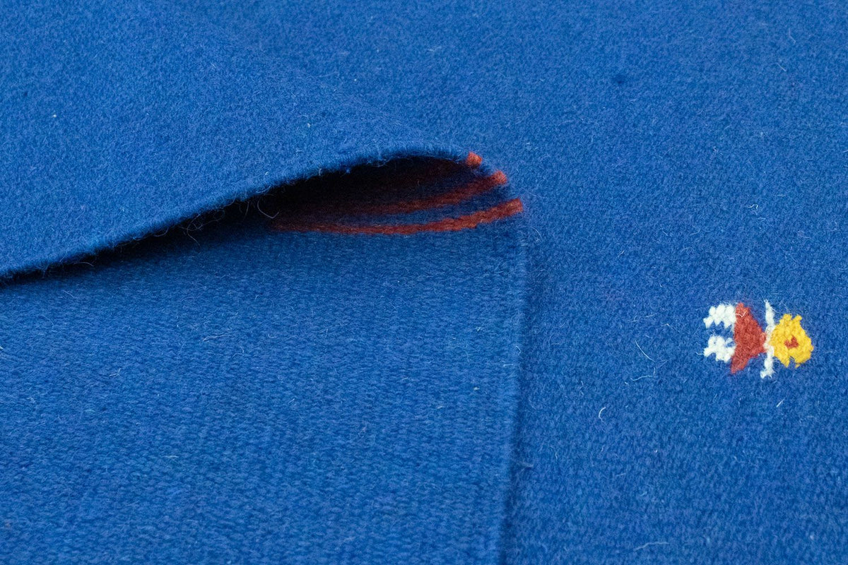 Tappeto Kelim - Tendenza - 180 x 120 cm - blu