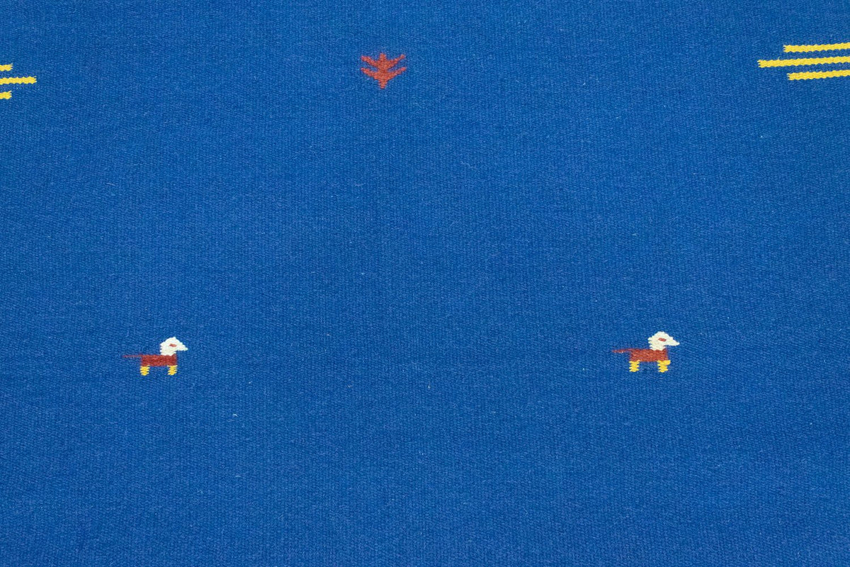 Tappeto Kelim - Tendenza - 180 x 120 cm - blu