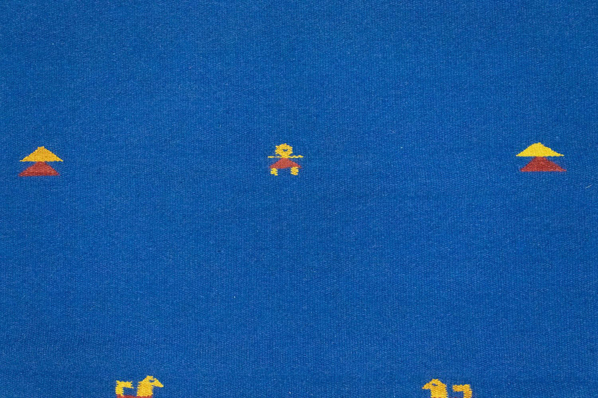 Tappeto Kelim - Tendenza - 180 x 120 cm - blu