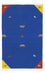 Tappeto Kelim - Tendenza - 180 x 120 cm - blu