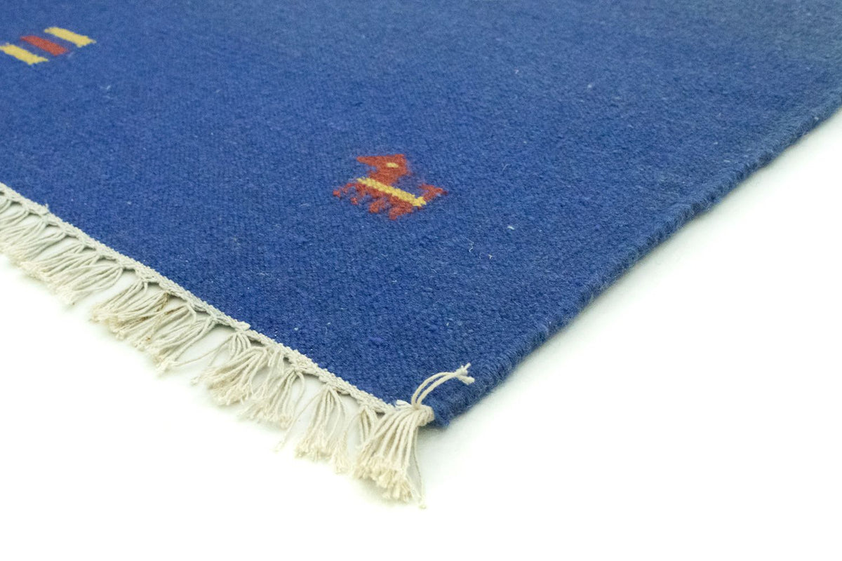 Tappeto Kelim - Tendenza - 300 x 200 cm - blu