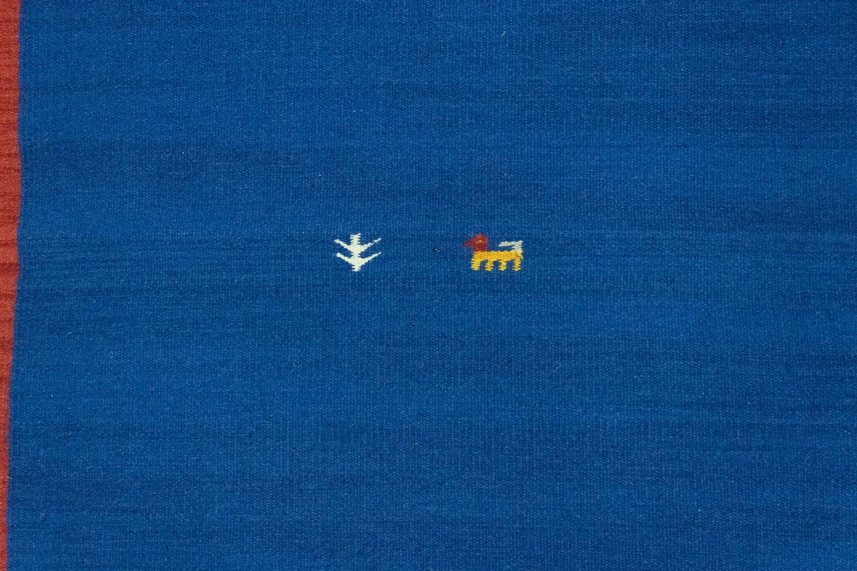 Tappeto Kelim - Tendenza - 180 x 120 cm - blu