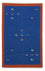 Tappeto Kelim - Tendenza - 180 x 120 cm - blu