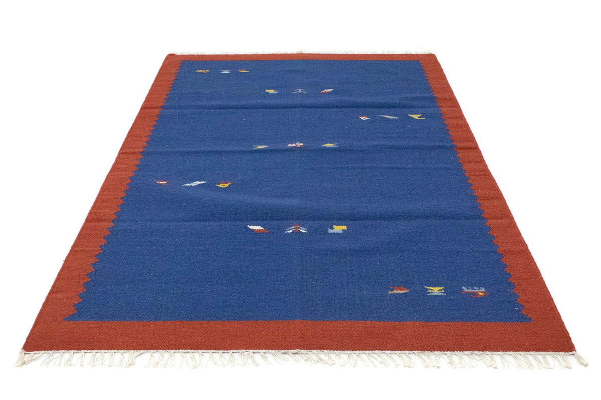 Tappeto Kelim - Tendenza - 180 x 120 cm - blu