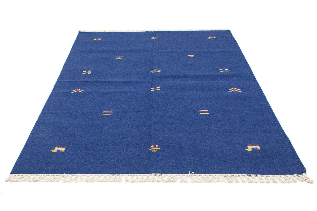 Tappeto Kelim - Tendenza - 200 x 140 cm - blu
