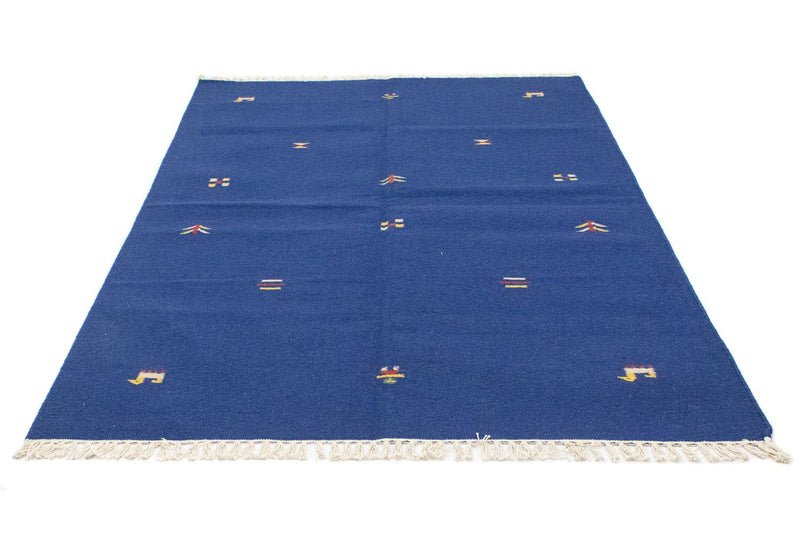 Tappeto Kelim - Tendenza - 200 x 140 cm - blu