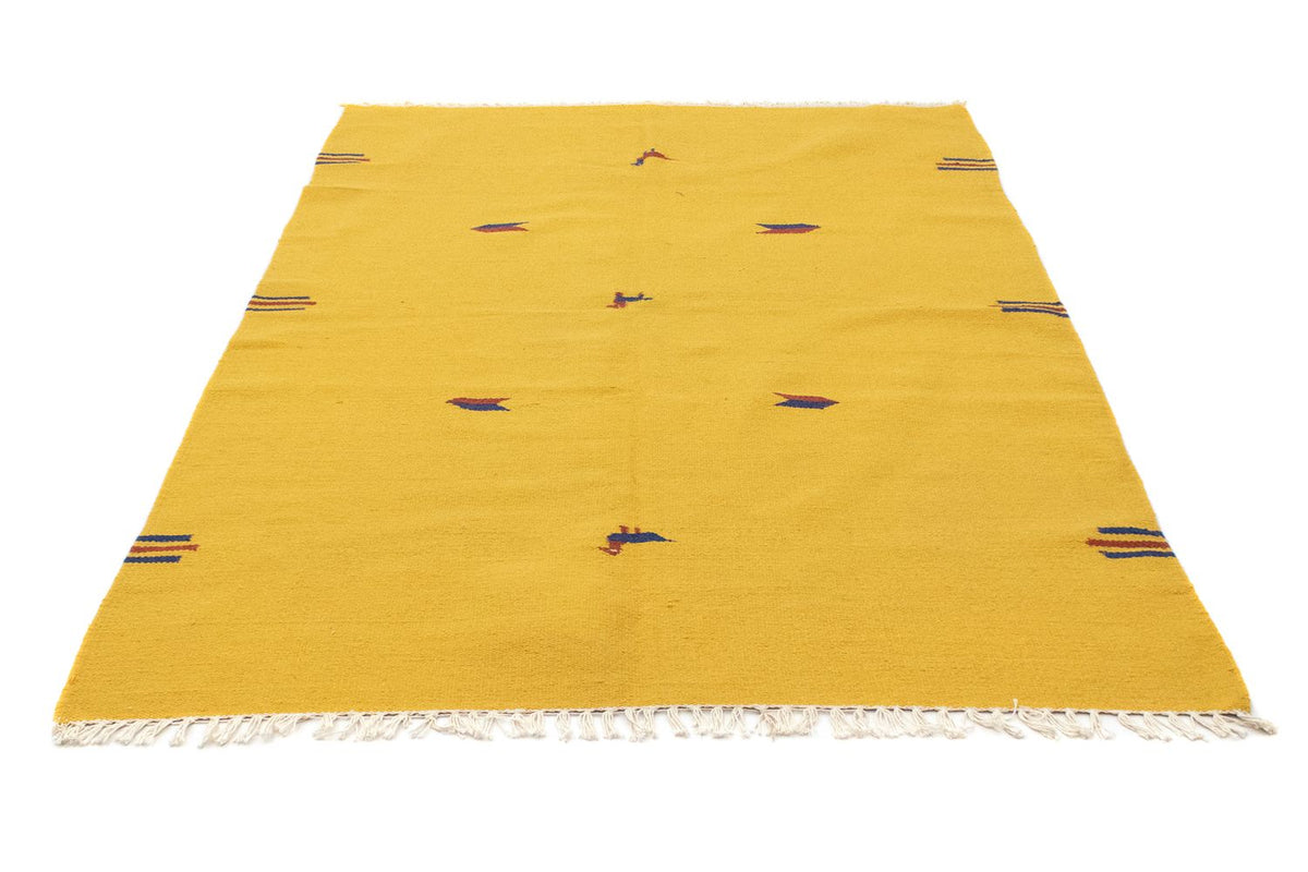 Tappeto Kelim - Tendenza - 200 x 140 cm - giallo