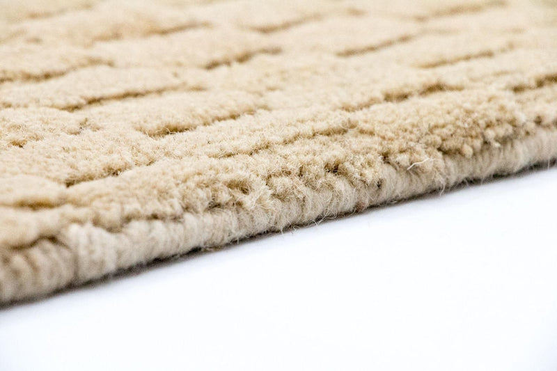 Tappeto di lana - 177 x 125 cm - beige