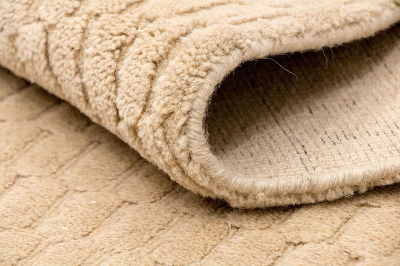 Tappeto di lana - 177 x 125 cm - beige