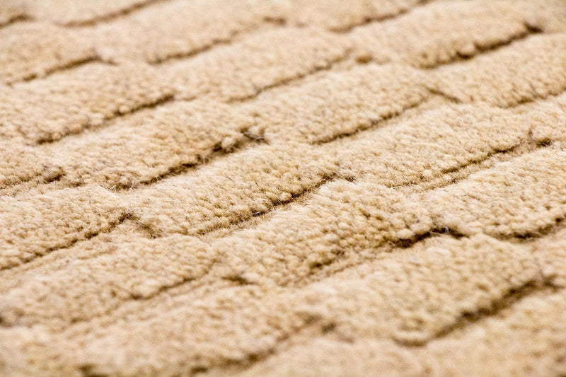 Tappeto di lana - 177 x 125 cm - beige