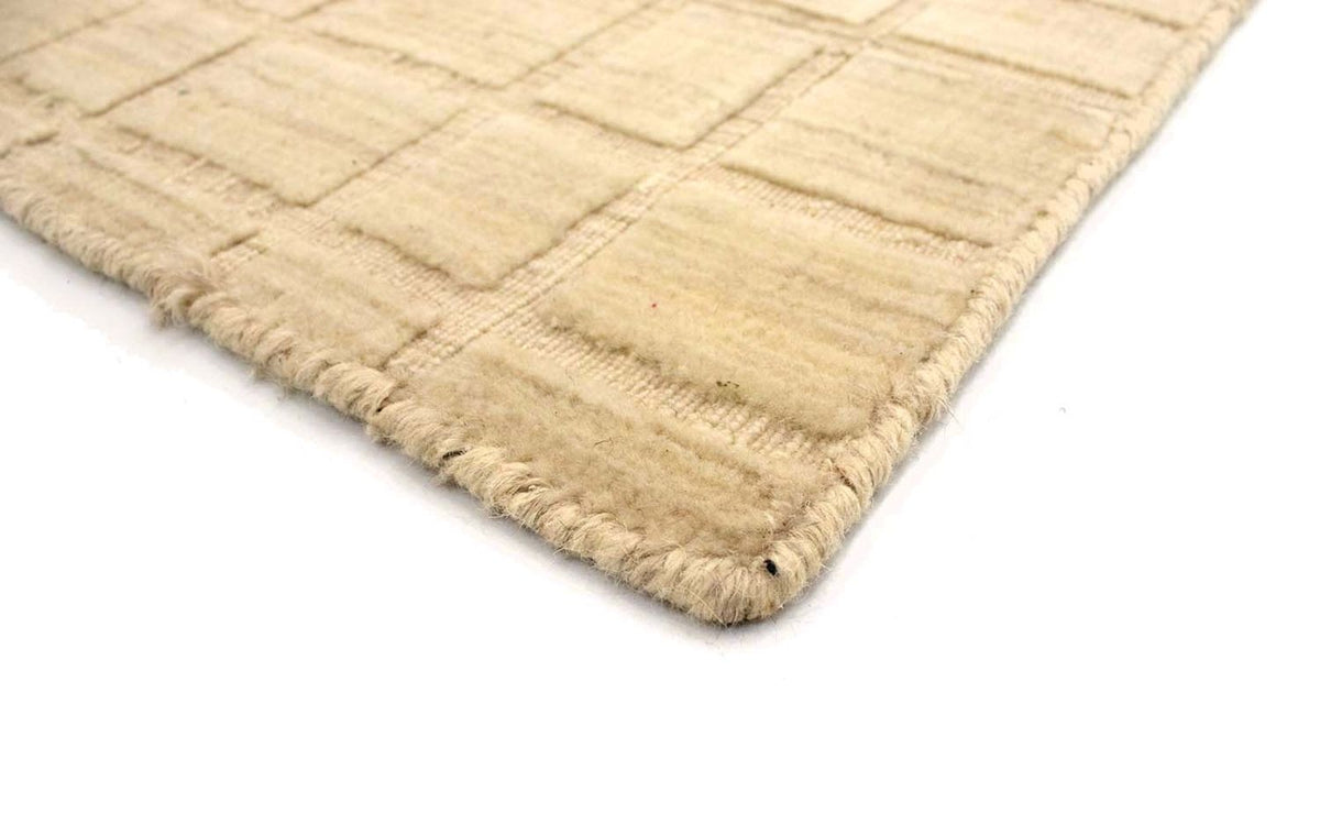 Tappeto di lana - 89 x 55 cm - beige