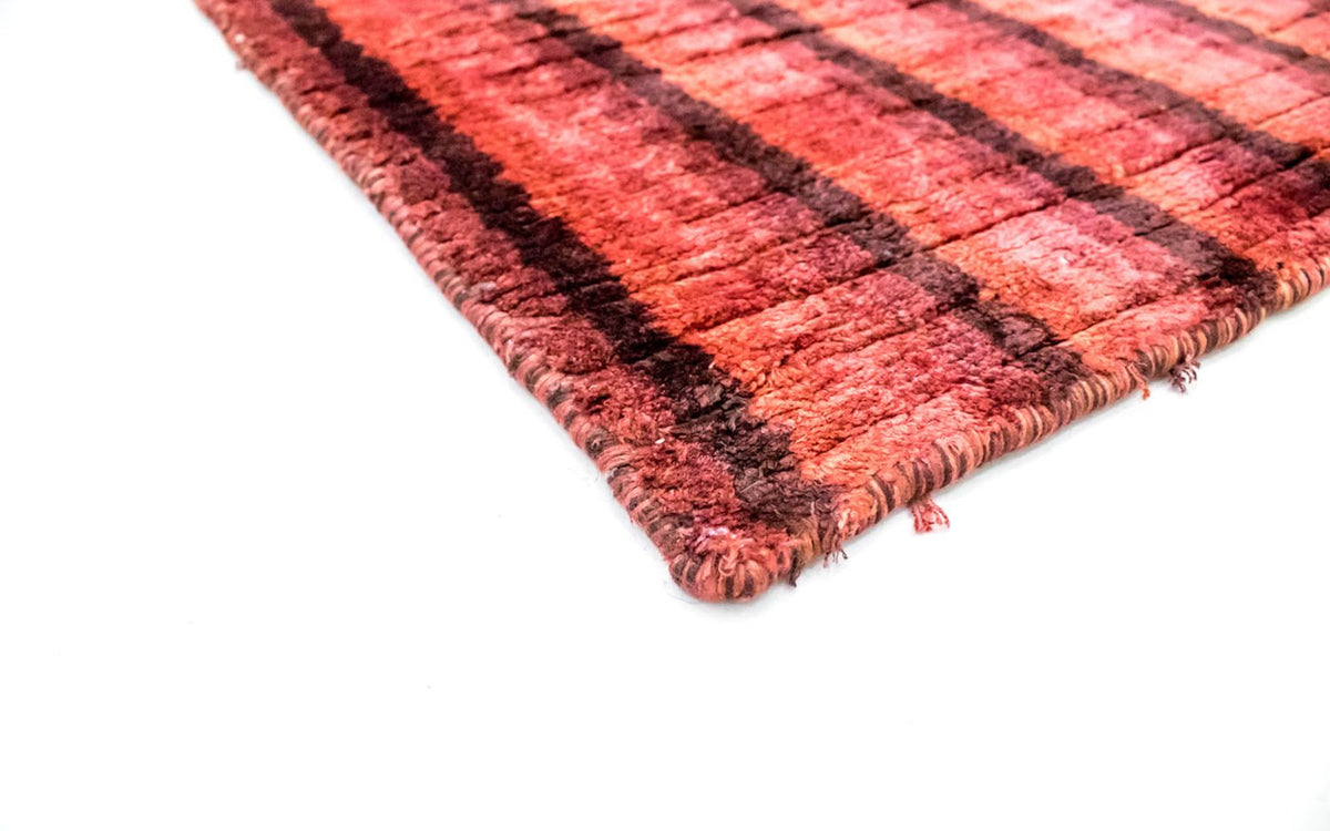 Tappeto corsia Tappeto in viscosa - 203 x 63 cm - rosso