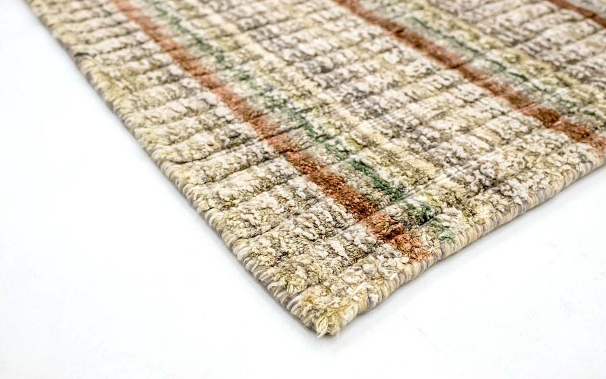 Tappeto corsia Tappeto in viscosa - 198 x 85 cm - multicolore