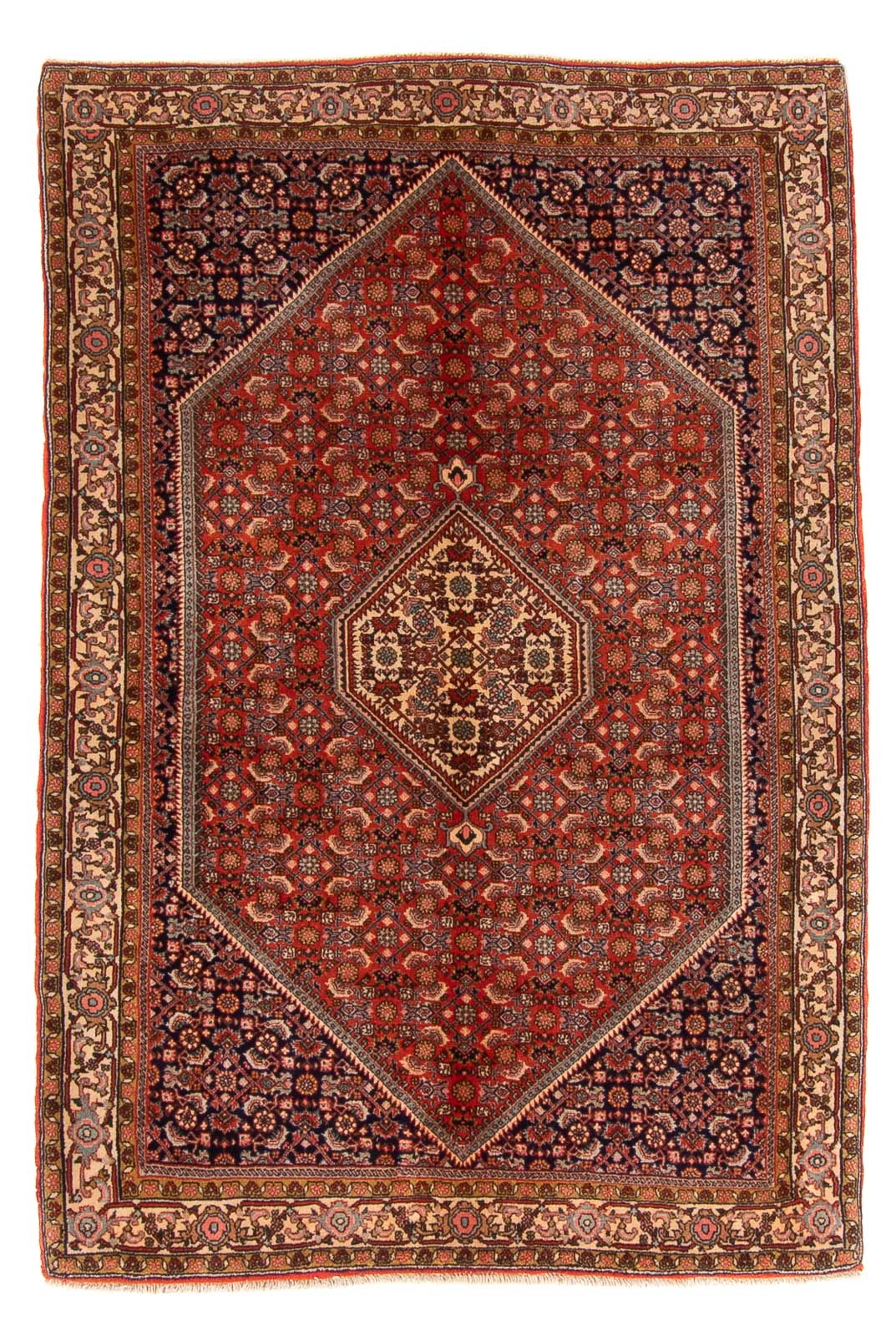Tappeto Persero - Bidjar - 168 x 116 cm - rosso