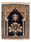 Tappeto di seta - Ghom seta - Premio - 72 x 57 cm - blu scuro