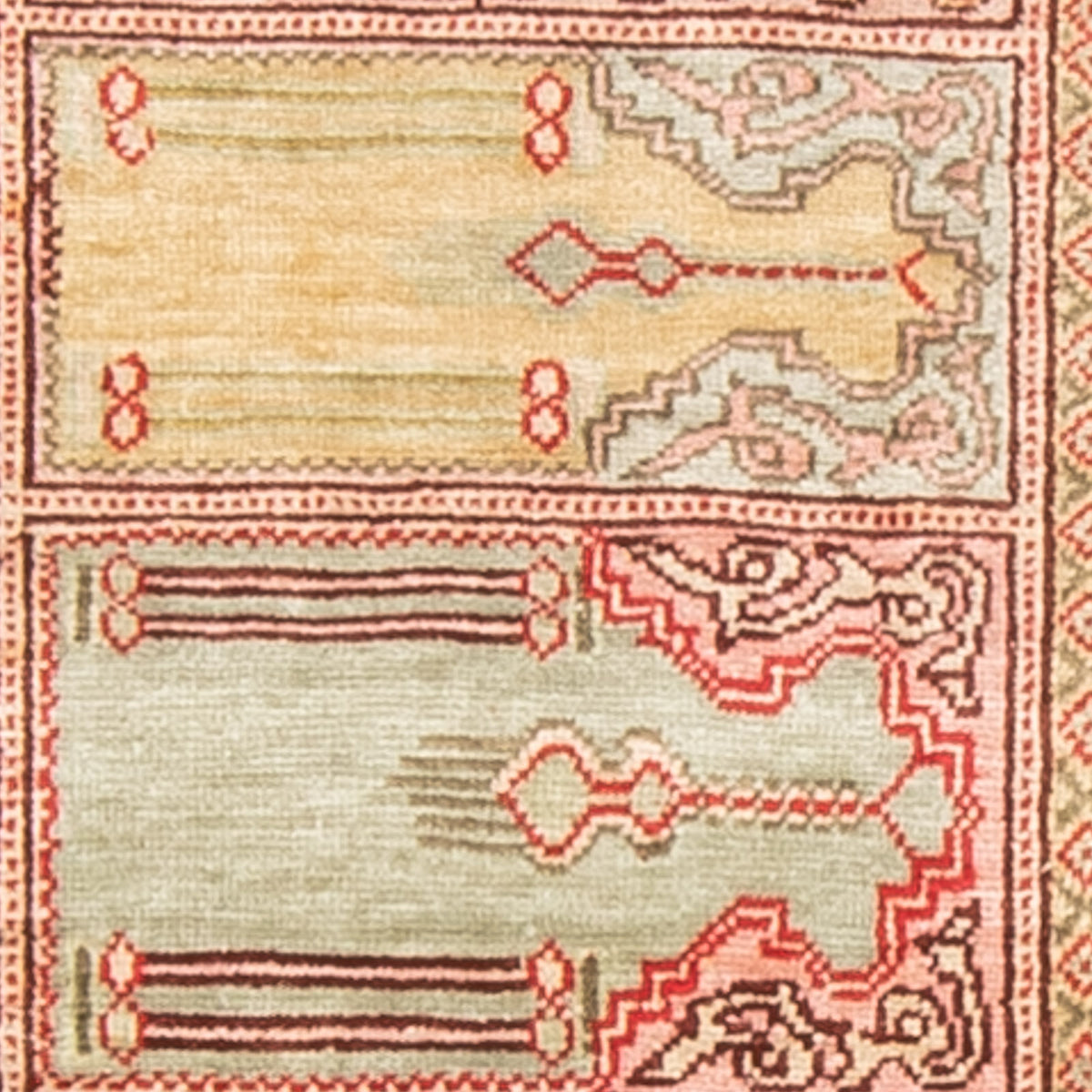 Tappeto orientale - Hereke - 61 x 41 cm - multicolore