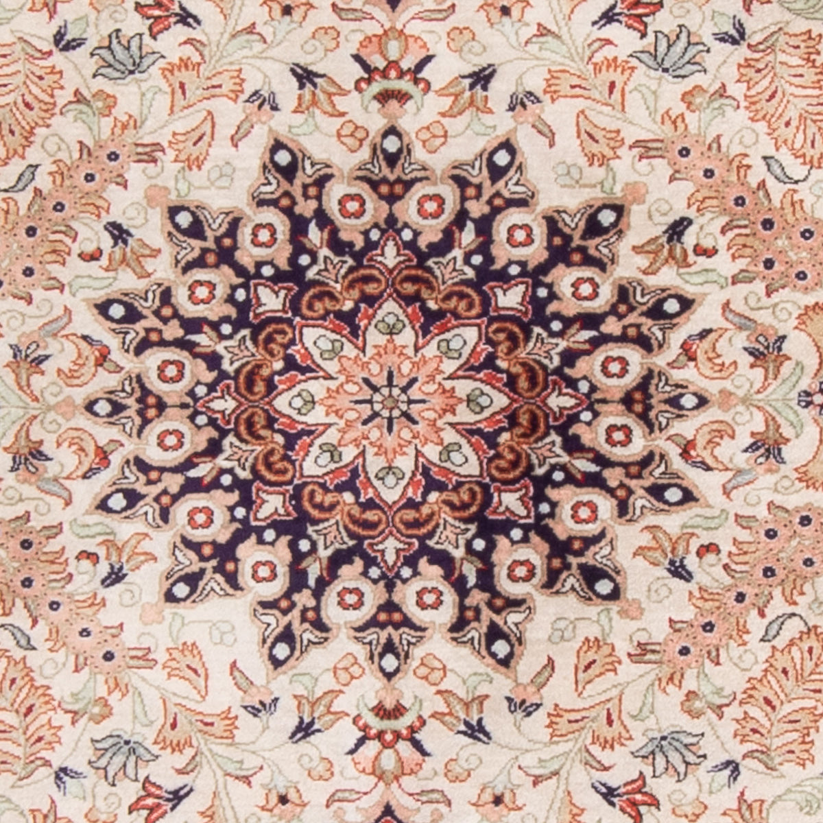 Tappeto di seta - Ghom seta - Premio - 119 x 77 cm - beige