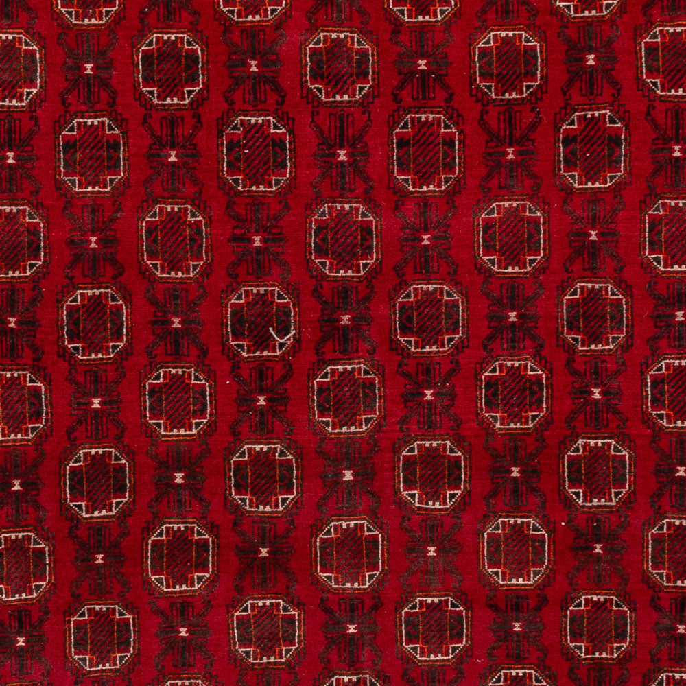 Tappeto afgano - Bukhara - 276 x 200 cm - rosso