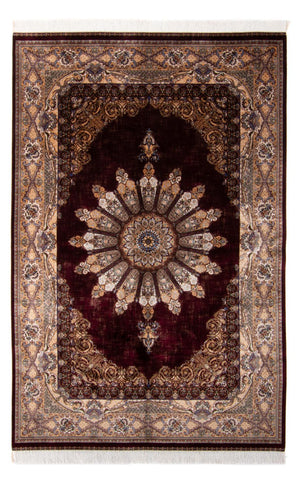 Tappeto Persero - Ghom - 230 x 150 cm - rosso vino