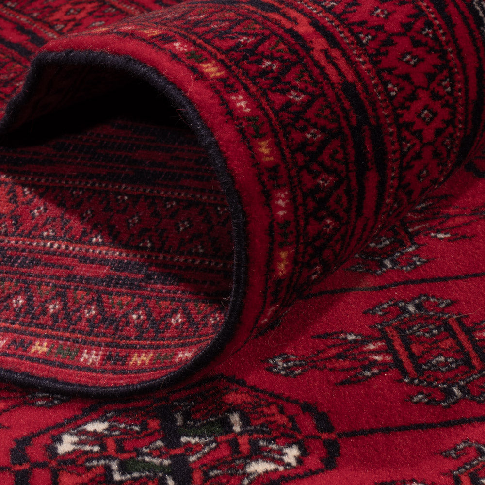 Tappeto afgano - Bukhara - 390 x 296 cm - rosso scuro