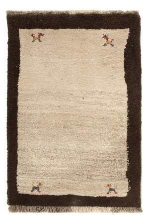 Tappeto Gabbeh - Persero - 85 x 57 cm - beige