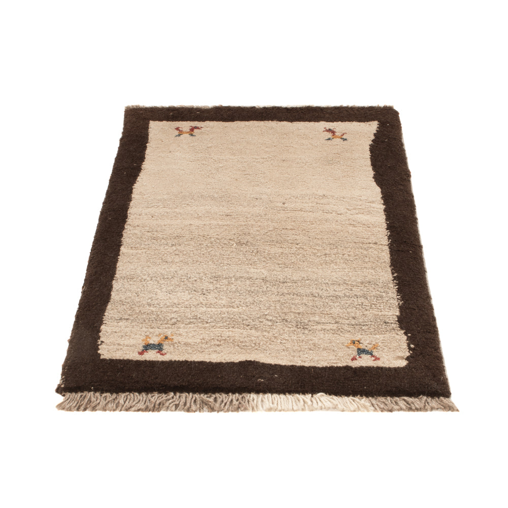 Tappeto Gabbeh - Persero - 85 x 57 cm - beige