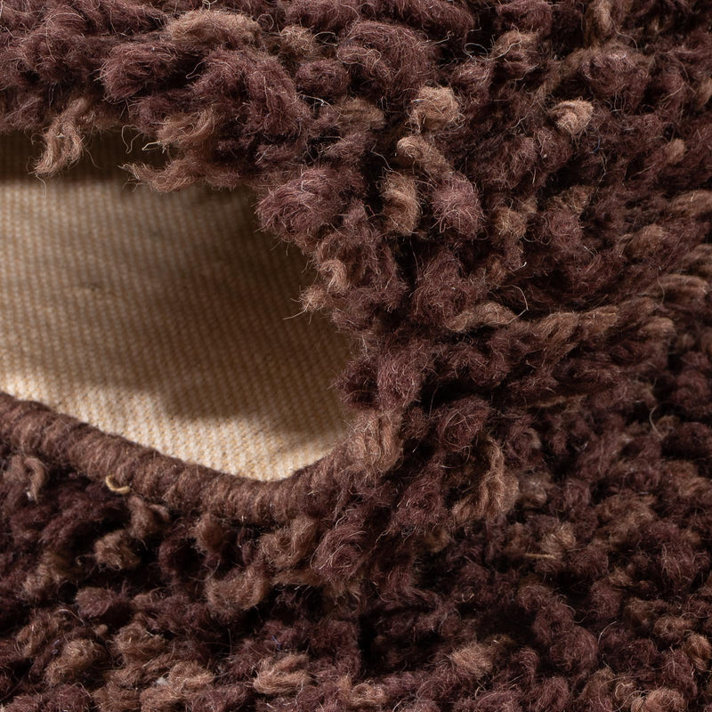 Tappeto corsia Tappeto a pelo alto - 207 x 67 cm - marrone