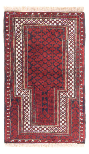 Tappeto Belutsch - Tappeto di preghiera - 154 x 92 cm - rosso