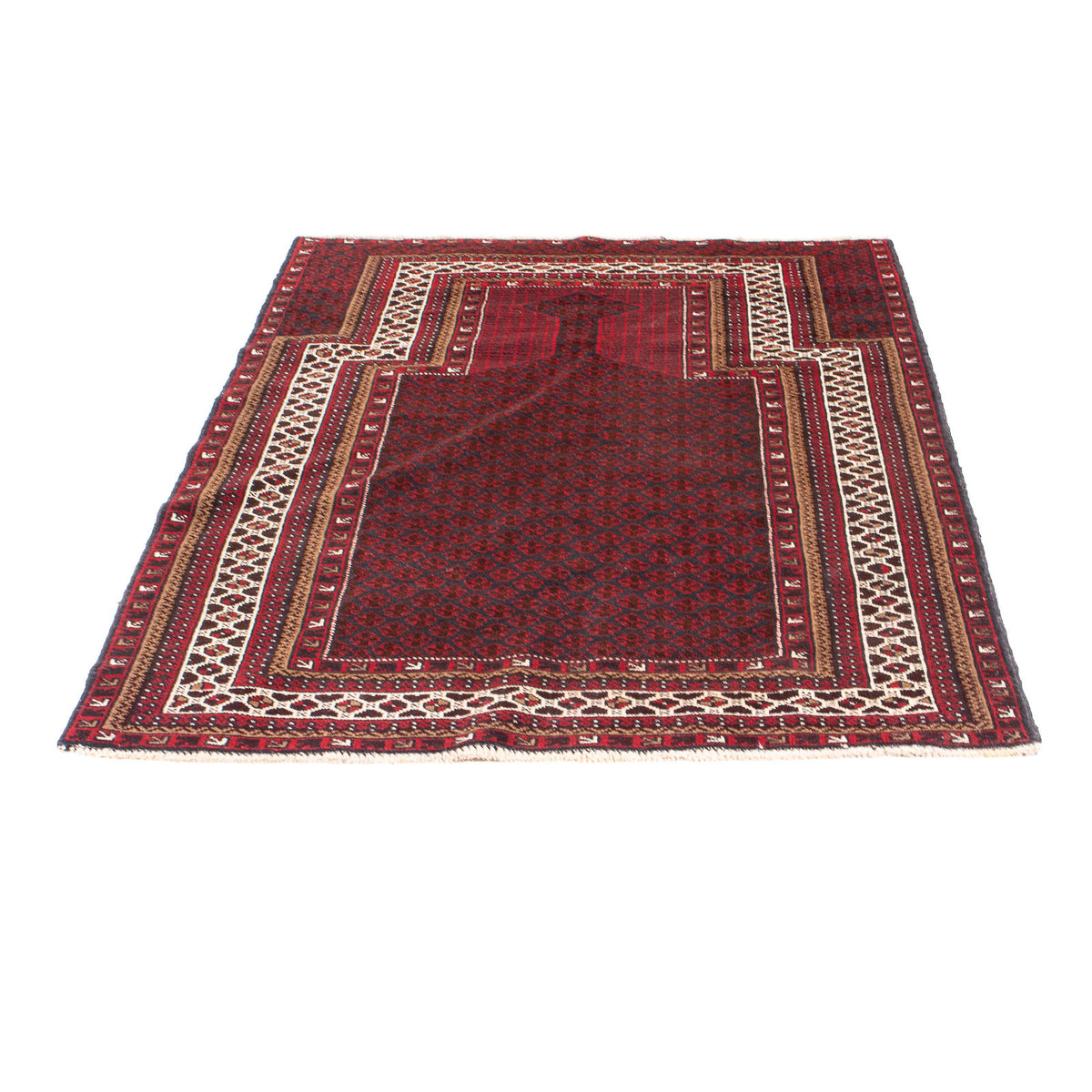 Tappeto Belutsch - Tappeto di preghiera - 155 x 103 cm - blu scuro