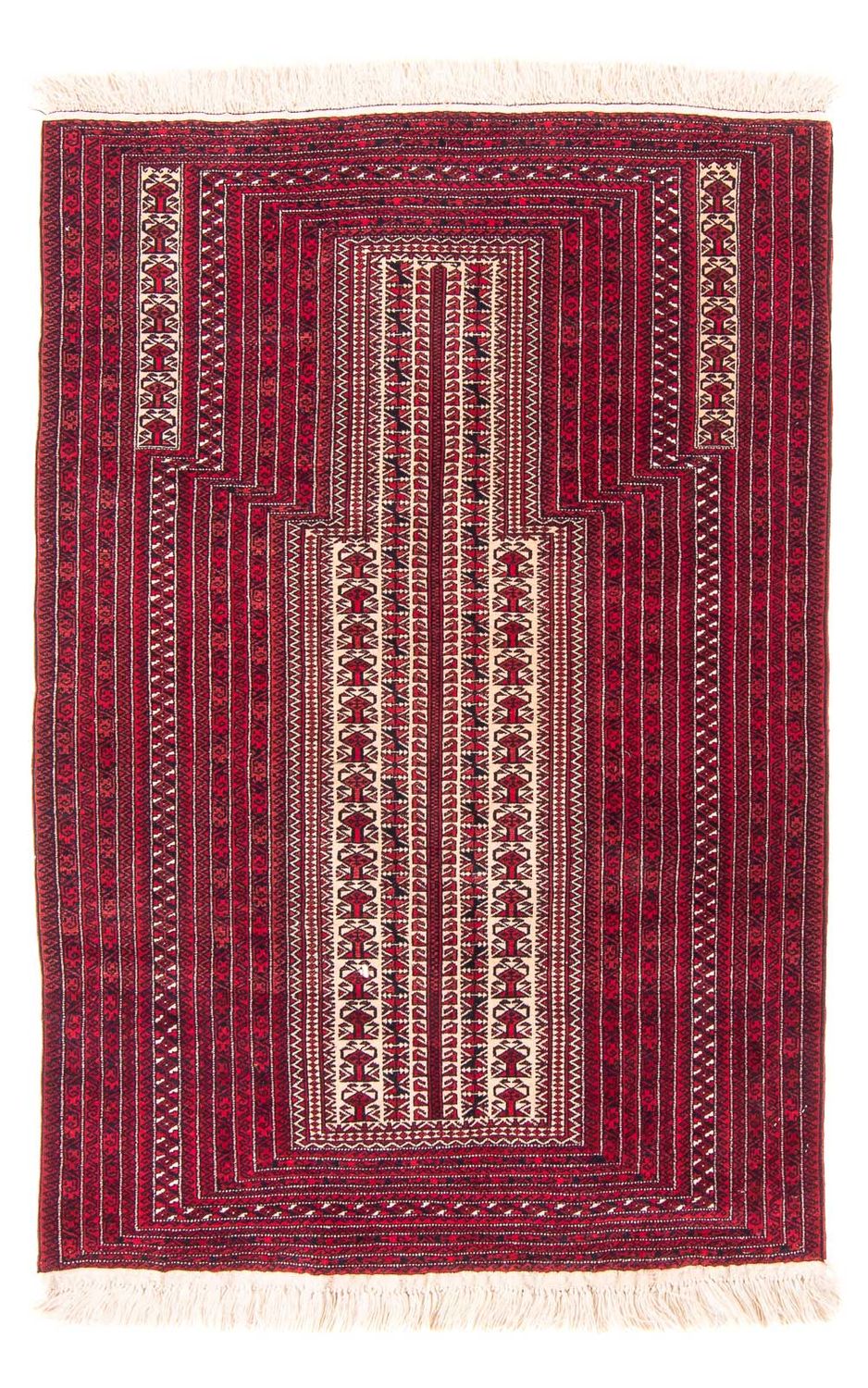 Tappeto Belutsch - Tappeto di preghiera - 149 x 98 cm - beige
