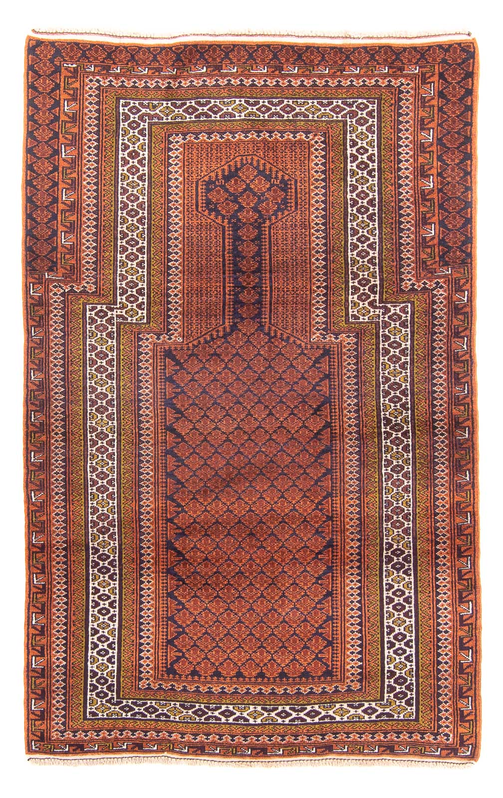Tappeto Belutsch - Tappeto di preghiera - 141 x 86 cm - blu