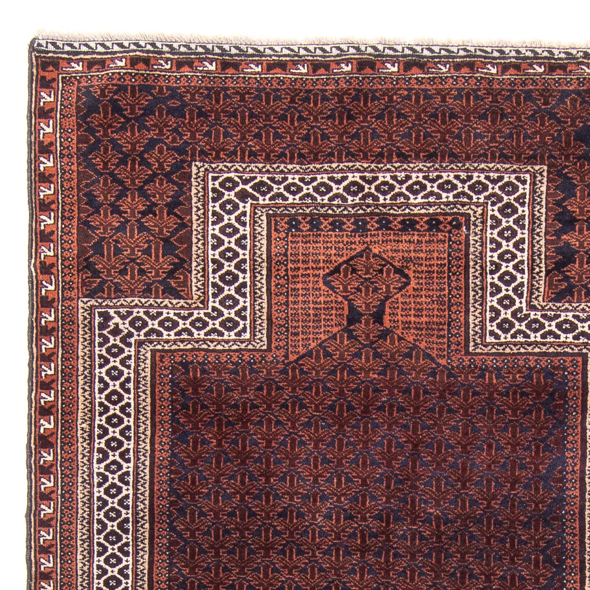Tappeto Belutsch - Tappeto di preghiera - 146 x 96 cm - blu scuro
