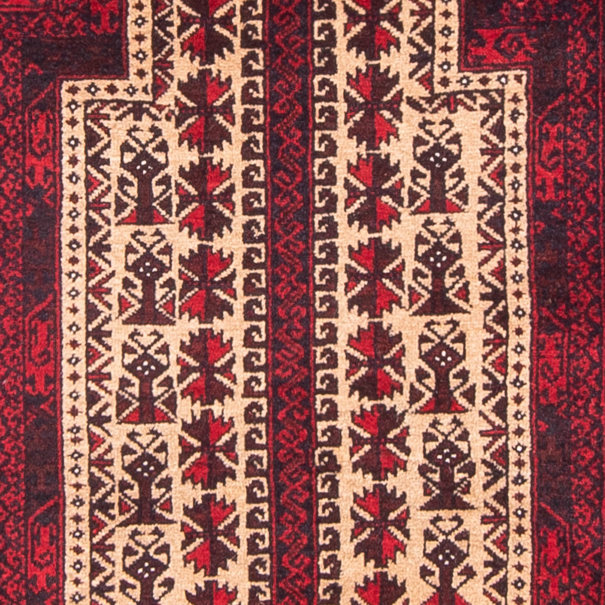 Tappeto Belutsch - Tappeto di preghiera - 154 x 93 cm - beige