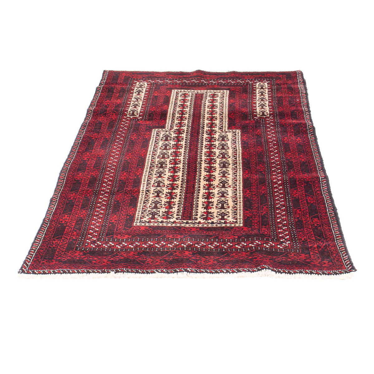 Tappeto Belutsch - Tappeto di preghiera - 154 x 93 cm - beige