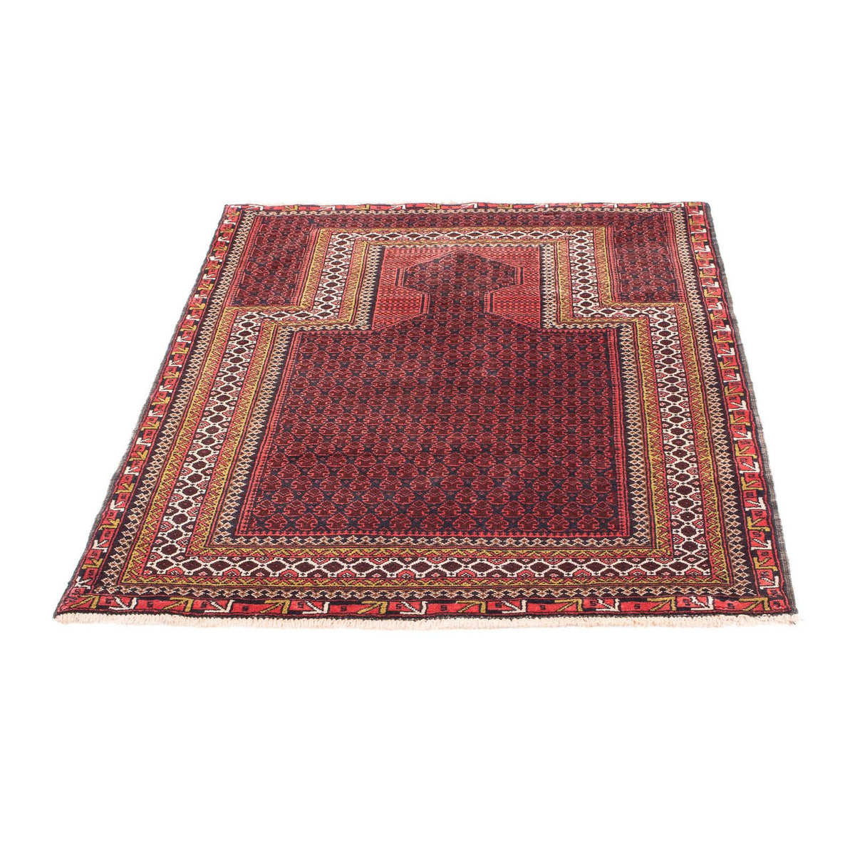 Tappeto Belutsch - Tappeto di preghiera - 140 x 91 cm - blu scuro