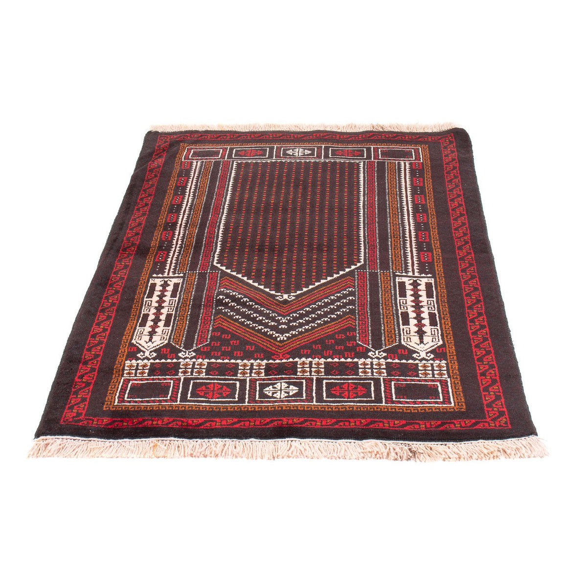 Tappeto Belutsch - Tappeto di preghiera - 130 x 86 cm - blu scuro