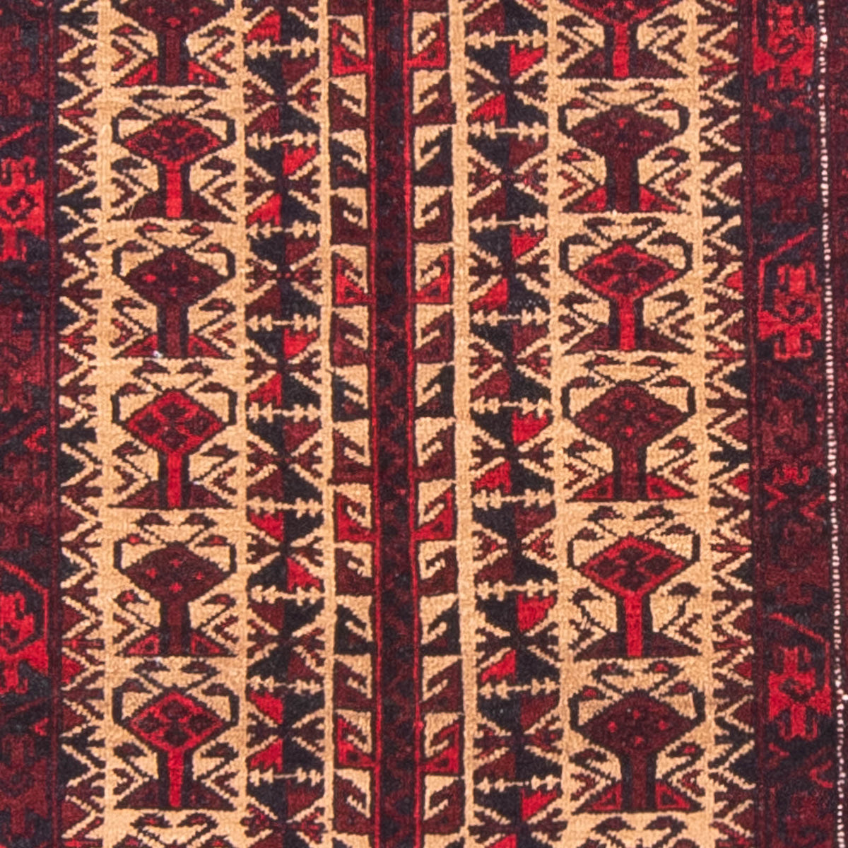 Tappeto Belutsch - Tappeto di preghiera - 130 x 83 cm - beige