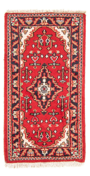 Tappeto orientale - Indo - 140 x 70 cm - rosso