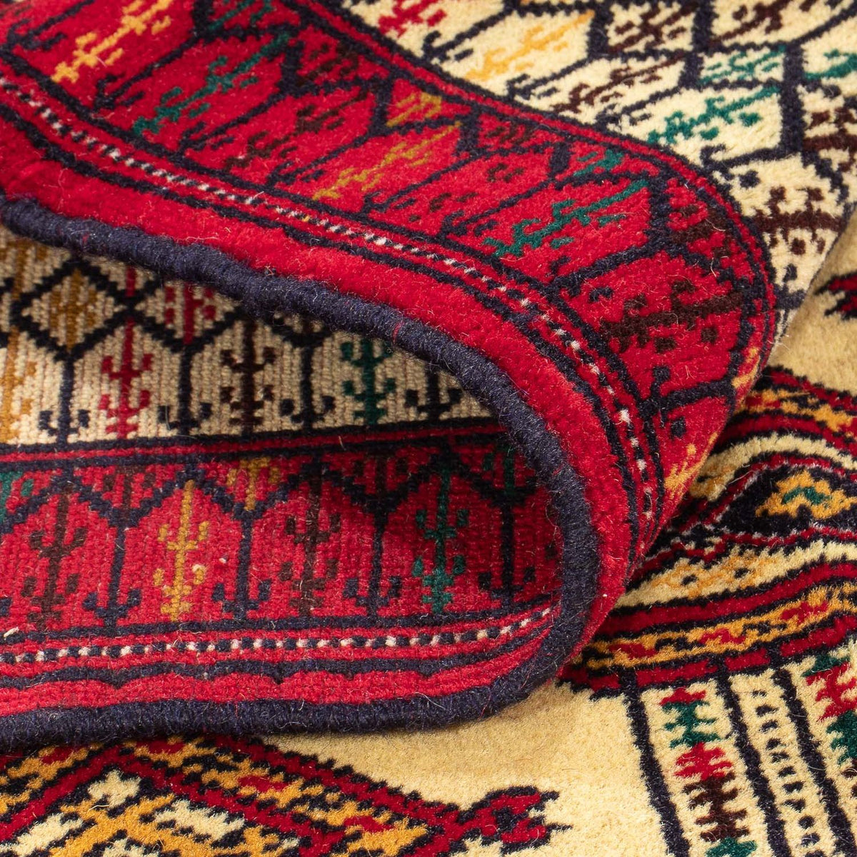 Tappeto Turkaman - 167 x 120 cm - beige