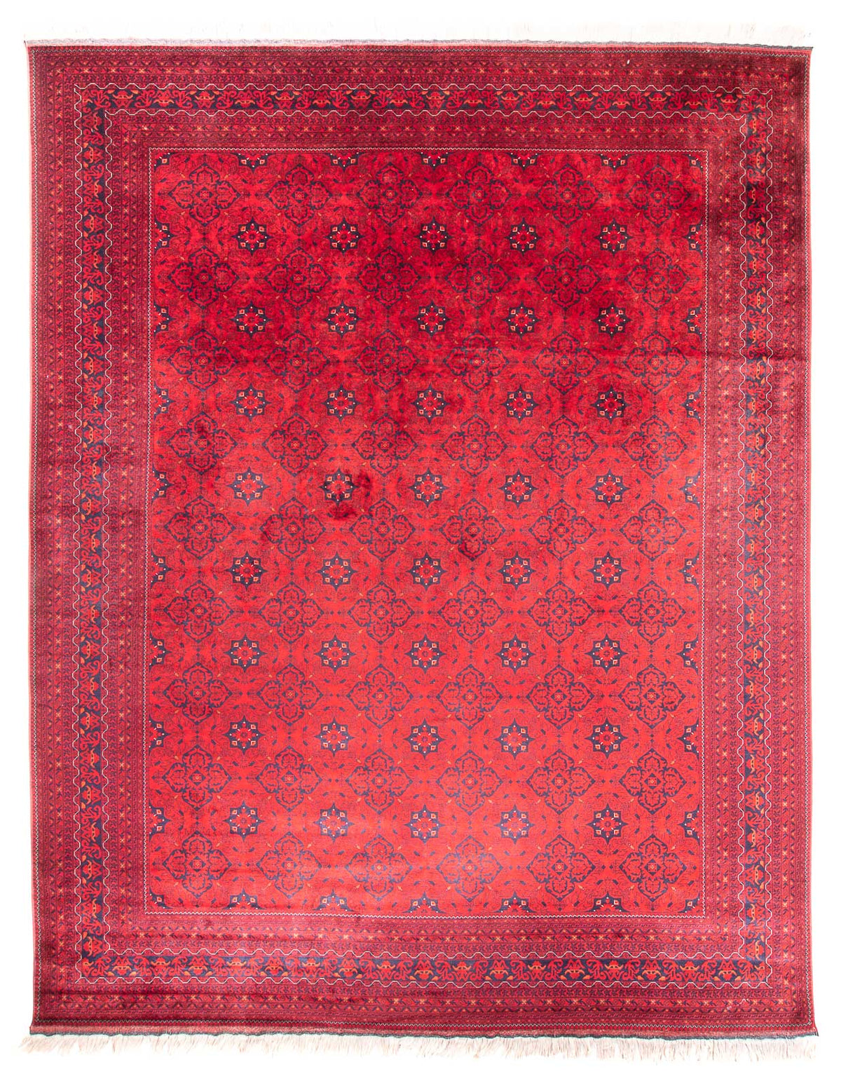 Tappeto afgano - Bukhara - 380 x 300 cm - rosso