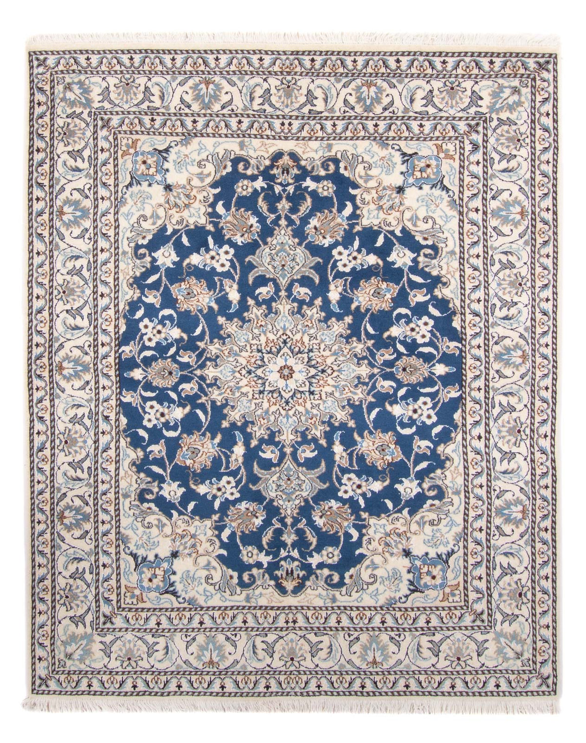 Tappeto Persero - Nain - Reale - 190 x 149 cm - blu