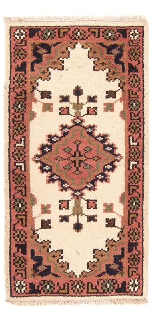 Tappeto orientale - Indo - 120 x 60 cm - beige