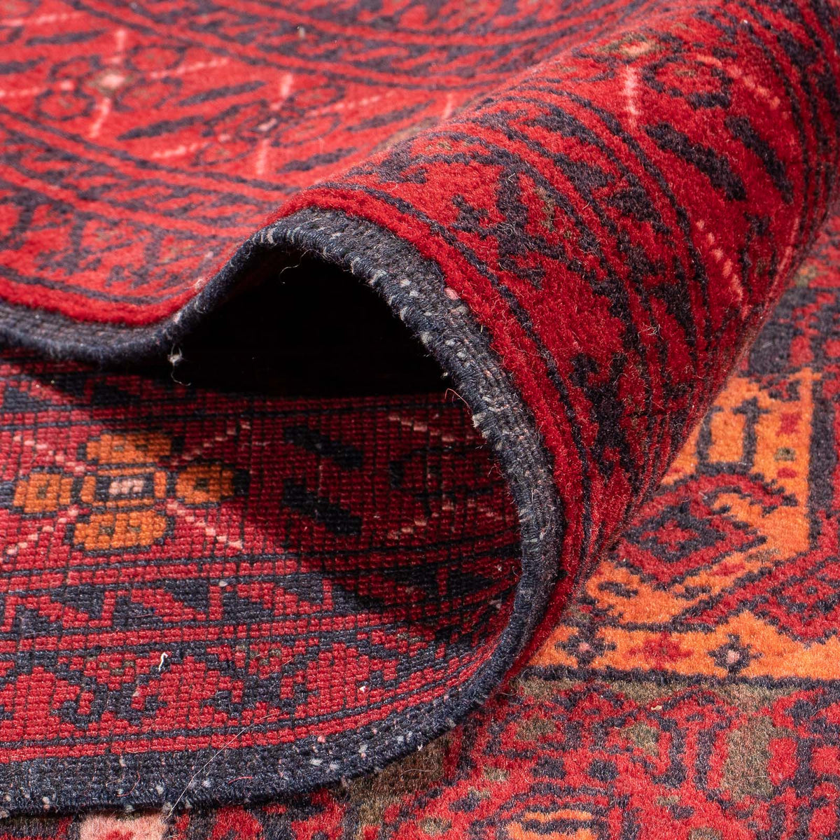 Tappeto afgano - 293 x 202 cm - rosso