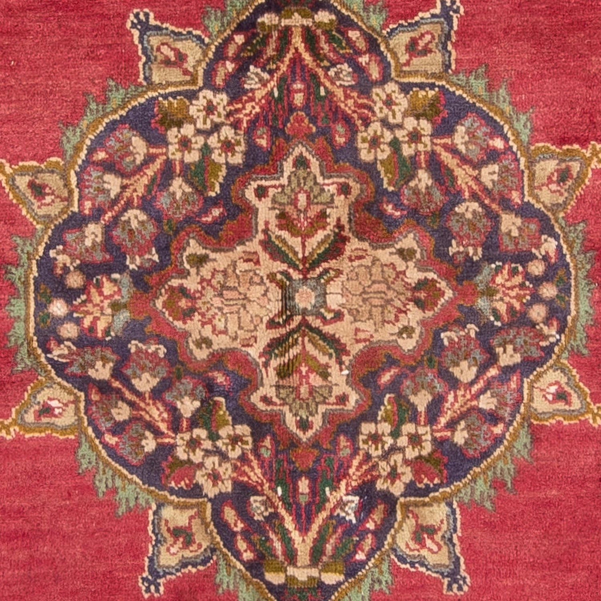 Tappeto Persero - Tabriz - 203 x 145 cm - rosso