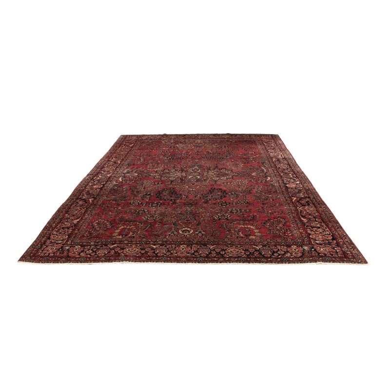 Tappeto Persero - Classico - Milvia - 360 x 270 cm - rosso scuro