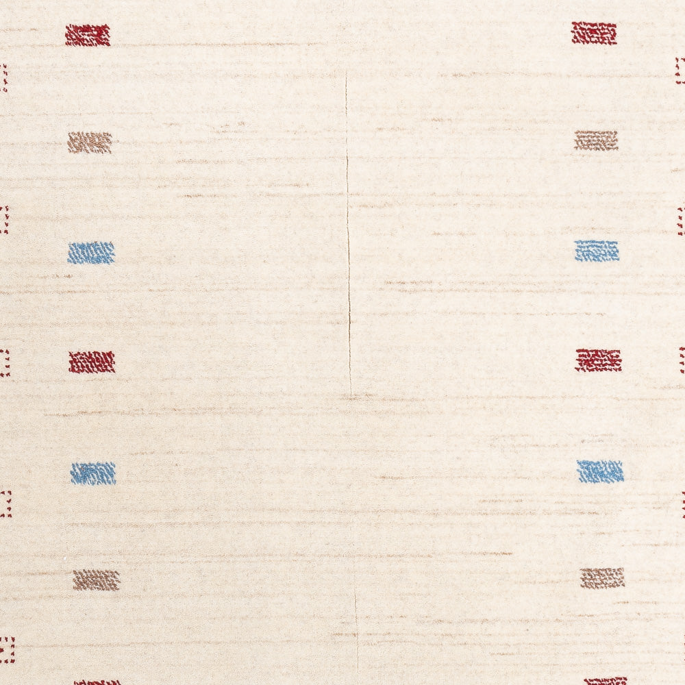 Tappeto Gabbeh - Loribaft Softy - 240 x 170 cm - bianco naturale